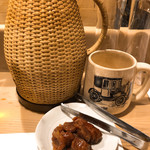 うを徳 - お湯割りセットと梅干