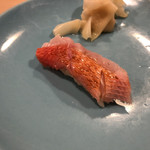 うを徳 - 銚子金目鯛のにぎり