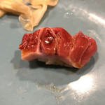 うを徳 - 大間本鮪大トロのにぎり