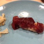 うを徳 - 大間本鮪赤身のにぎり