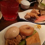 サムライキッチン - ブラッドオレンジ酒と食べ放題のおでん♪