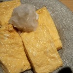 Sake Ginshari Odashi Yachiyo - 栗山町とうきび玉子のお出汁巻き
