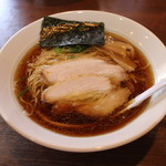 Ittouryuu Ramen - 生醤油ラーメン(700円、斜め上から)