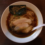 Ittouryuu Ramen - 生醤油ラーメン(700円、真上から)