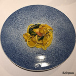 カーサ・デル・チーボ - 北寄貝と姫貝のｻﾌﾗﾝ風味のｿｰｽのﾊﾞﾍﾞｯﾃ