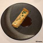 カーサ・デル・チーボ - 活穴子をﾊﾟｽﾀ生地で包んだﾎﾟﾚﾝﾀのﾌﾘｯﾄ