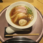 らぁ麺 山雄亭 - 「特上醤油らぁ麺」(1400円)