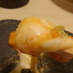 割烹　魚先 - 山芋のウニ添え　いただきま～す♪