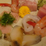 割烹　魚先 - 刺身盛り