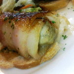 洋食 三浦亭 - 三浦亭　カキのベーコン巻き