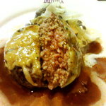 洋食 三浦亭 - グリエールのチーズハンバーグ