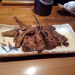 お食事処 青木 - 鰍の骨唐揚げ