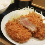 とんかつ はまや 関内駅前店 - ヒレカツ定食950円税込