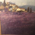 マ・プリエール - トイレの中の絵が素敵♡油絵でもなさそうな。ラベンダーが大好きな私♡この絵、うちにも飾りたーい