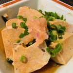 錦江湾 - あん肝ポン酢がこの量で。