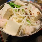 錦江湾 - もつ鍋。