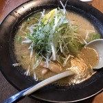 麺屋 花蔵 - 鶏ごぼうラーメン
