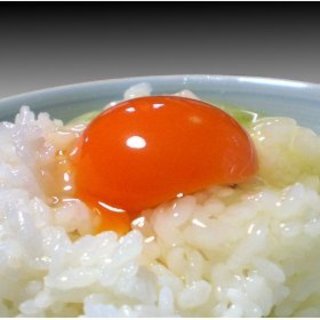 *Gifu's fantastic rice "Hatsushimo" and surprising egg yolk "Mangetsu Rich Egg"