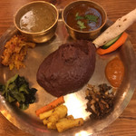 ネパールステーション - 上からの図