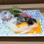 家庭料理 小川 - けんいか黄身あえ