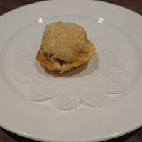 開化亭 - ホタテとウニの餃子