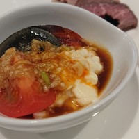 開化亭 - 中津川豆腐とピータン