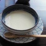 ここちカフェむすびの - ここち蒸しセットの自家製豆腐