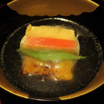 もと井 - スッポンの玉子豆腐の椀物