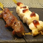 笑顔亭 - 砂肝串・ささみ梅串