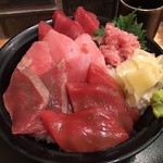 100416268 - 本マグロ三昧丼