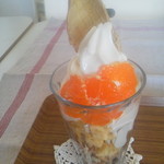 ミルカ - 濃厚蜜柑のパフェ