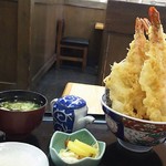 かみむら - 名物「元祖　タワー丼」