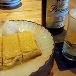 蕎房 猪口屋 - ビールはPremiam熟撰　700円