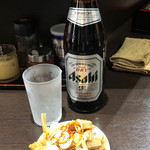 中華そば べんてん - 最強のスーパードライ(お通し付き)