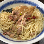 中華そば べんてん - 油そば(まぜ後)