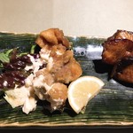 Izakaya Sendou Kombi - チキン南蛮とブリ照り