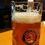 Paulaner Brauhaus  - 1812_Paulaner Brauhaus_Lager Beer 1.0l@169,000Rp×2(ドイツビール大ジョッキ1l) いやコレは本当に美味しいやつです！