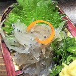沼津海いち - 生しらす。