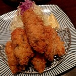 とんかつ檍 - カキフライ