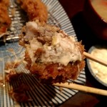 とんかつ檍 - カキフライ
