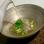 ラ・ヴァガボンド - お出汁投入