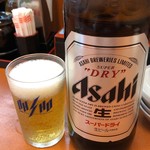 餃子の王将 - 瓶ビール大518円