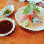 鴨鶴 - 鰤と金目とさよりかな