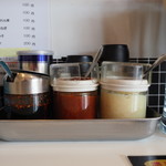 横浜家系ラーメン みさきや - 薬味（使ったことありませんが）