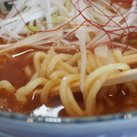 横浜家系ラーメン みさきや - 麺