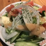 Tokuzo - 生野菜たっぷりサラダ(ハーフ)