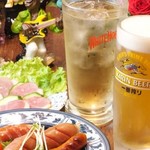 Soul Eggs - 生ビール、ハイボールで、乾杯～(^_^)／□☆□＼(^_^)