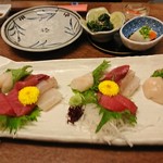 設楽 - 1901刺し盛り