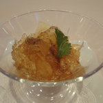 礼華　青鸞居 - フカヒレのお刺身　山椒ソース