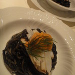 リストランテ ラ・バリック トウキョウ - イカスミスパゲティ